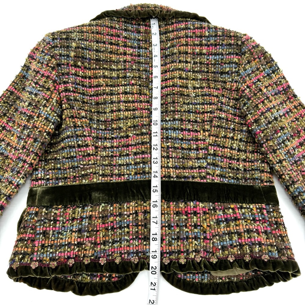 VTG-Y2K Cynthia Steffe Wool Tweed Suit Jacket & Skirt Set - Picture 8 of 16